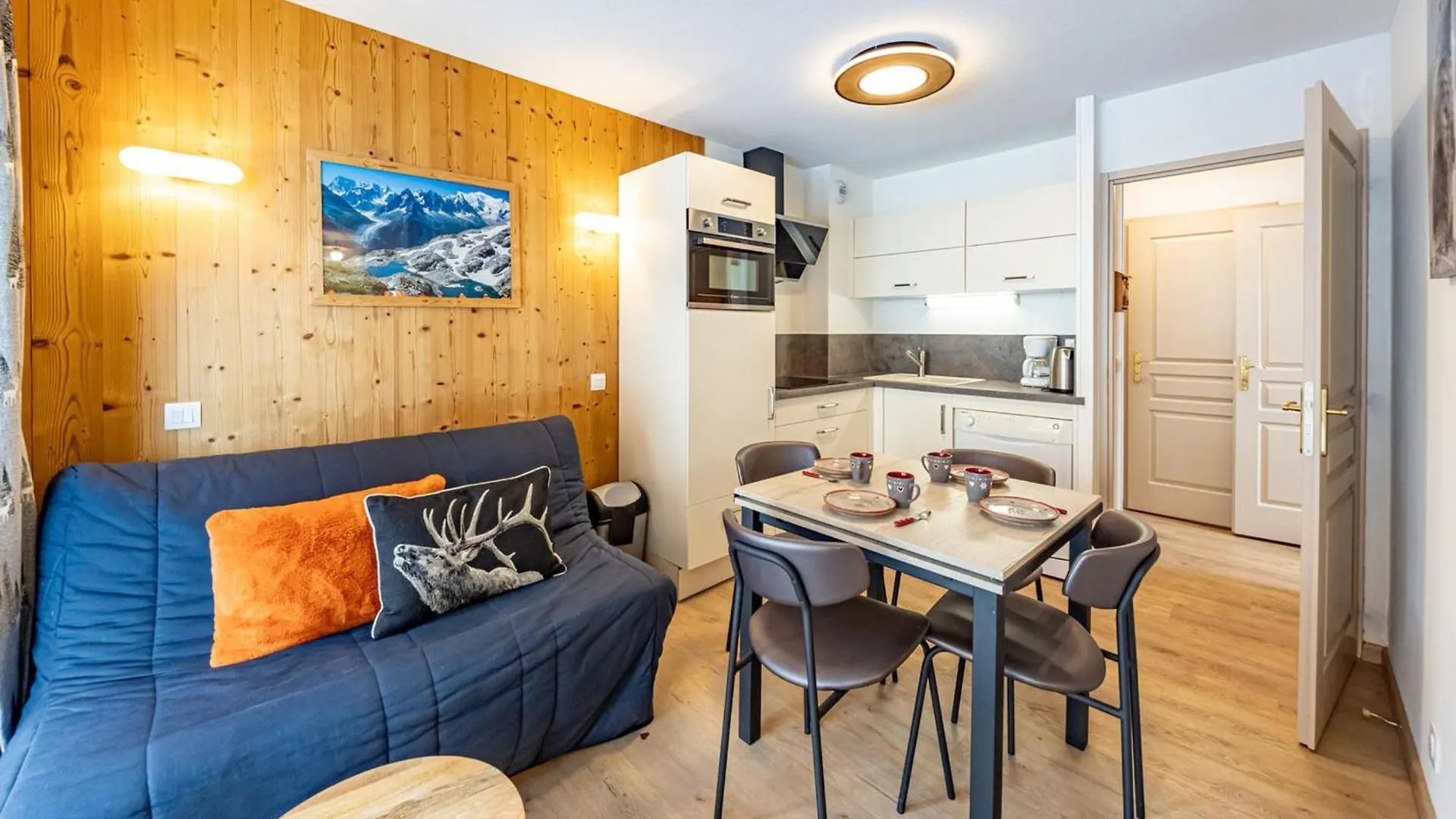 Charmant T2 A Saint Francois Longchamp, 6 Pers, Balcon Sud, Proche Pistes - Fr-1-807-22 شقة سانت فرانسوا-لونغشامب